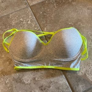 Victoria’s Secret PINK wireless neon bra small EUC